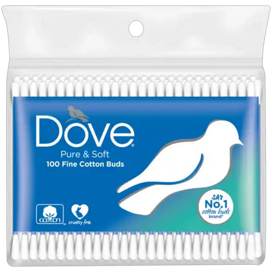Dove Cotton 100 Earbuds in Box