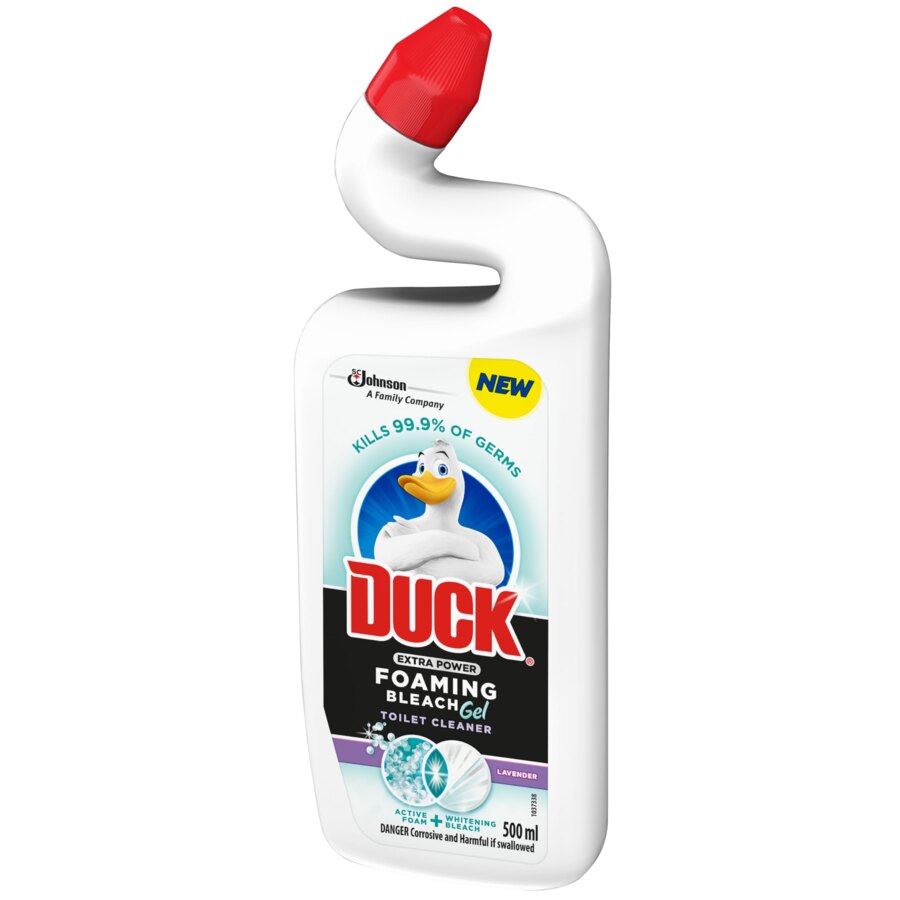 Duck Extra Power Foaming Bleach Toilet Cleaner Citrus 500ml