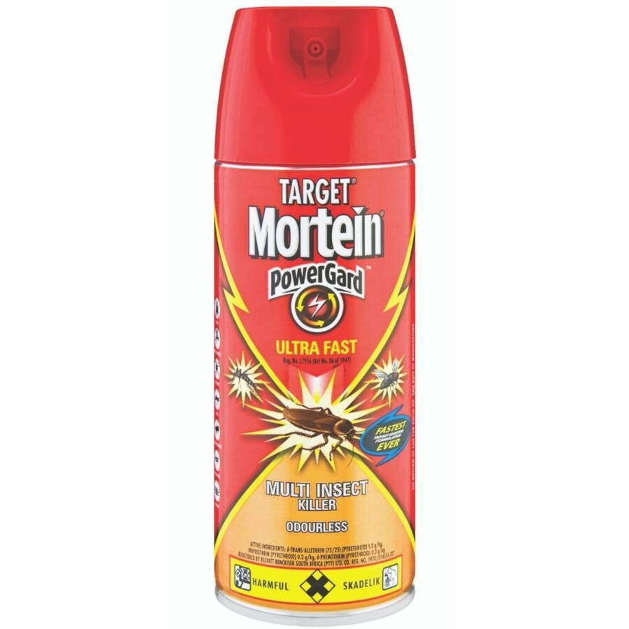 Mortein 300ml, Ultra Fast Multi Insect, Odourless Aerosol, Kills In Seconds