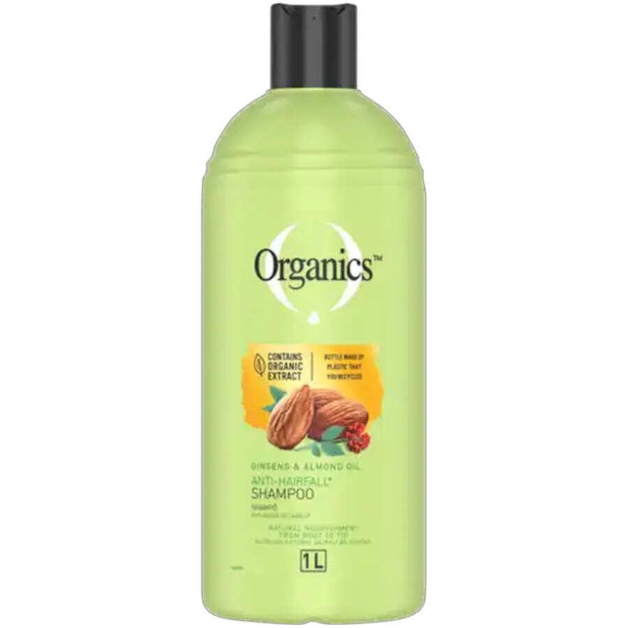 Organics Ginseng and Almond Oil Anti Hair Loss Shampoo 1L