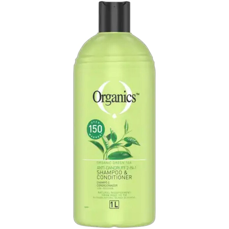 Organics Green Tea Anti Dandruff 2in1 Shampoo and Conditioner 1L