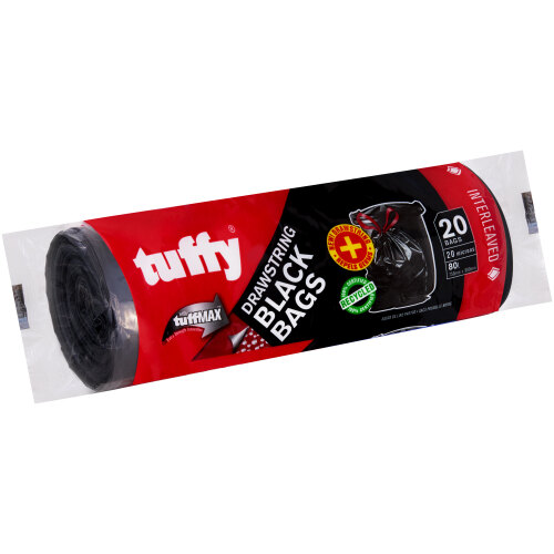 Tuffy - Drawstring Refuse Bag on a Roll 20's