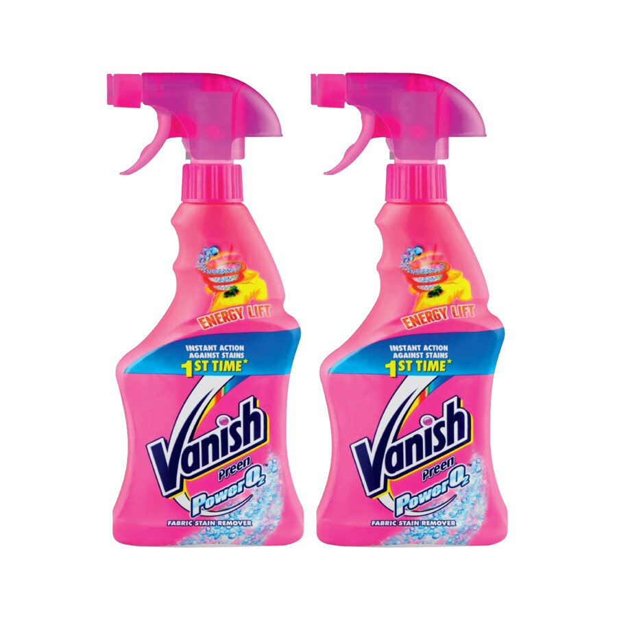 Vanish 500ml, Power 02, Fabric Stain Remover, Laundry Pre-Wash, Preen Spray