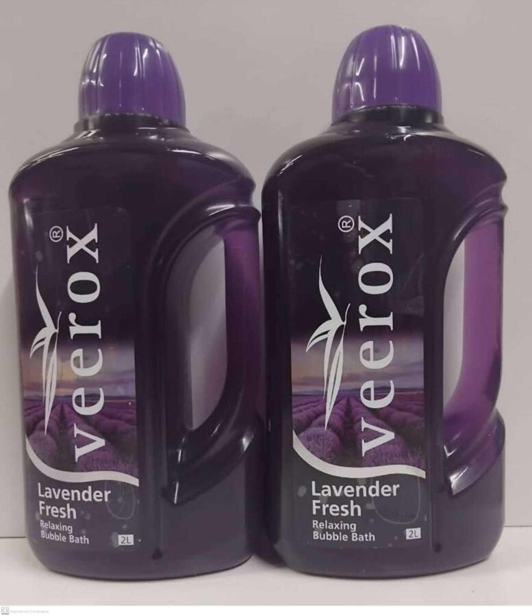 Veerox Lavender Relaxing Bubble Bath 2L