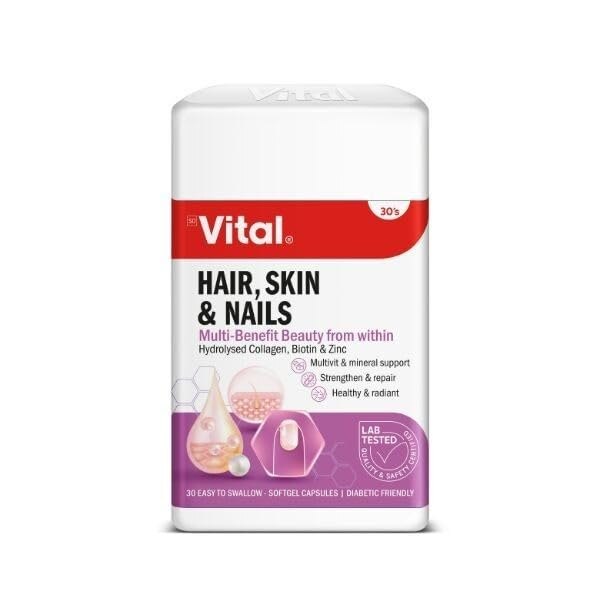 Vital Health Hair, Skin & Nails 30 Capsules